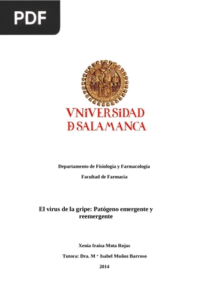 El virus de la gripe: Patógeno emergente y reemergente