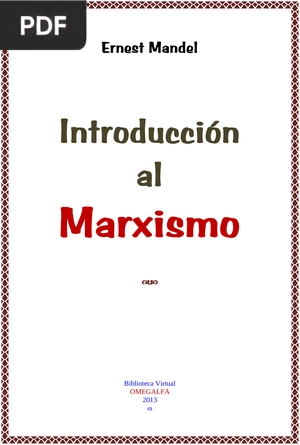 Introducción al marxismo