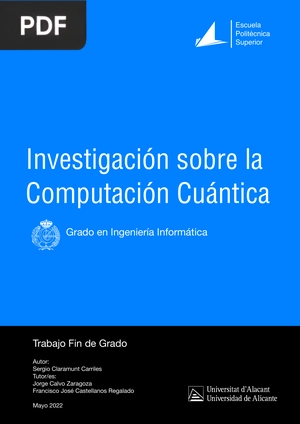 Investigación sobre la Computación Cuántica