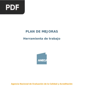 Plan de mejoras