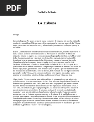 La tribuna