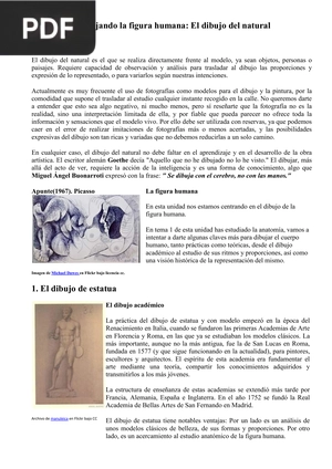 Dibujando la figura humana: El dibujo del natural