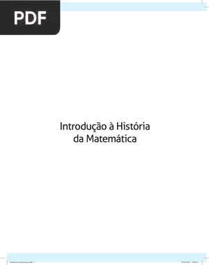 Introdução à História da Matemática (Portugués)