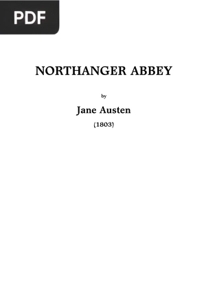 Northanger Abbey