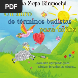 Un libro de términos budistas para niños