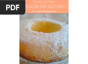 Postres Sin Gluten