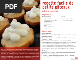 Recette facile de petits gâteaux (Portugués)