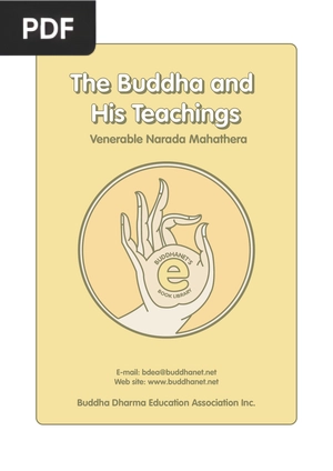 The Buddha and His Teachings