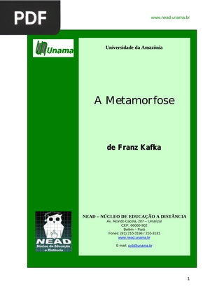 A Metamorfose (Portugués)