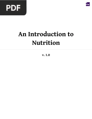 An Introduction to Nutrition