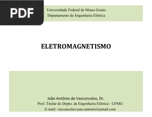 Eletromagnetismo (Portugués) (Presentación)