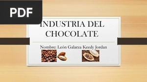 Industria del chocolate (Presentación)