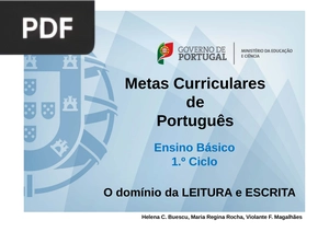 O Domínio Da LEITURA E ESCRITA O Domínio Da LEITU (Portugués) (Presentación)