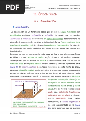 Óptica física: Polarización