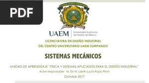 Sistemas Mecánicos (Presentación)