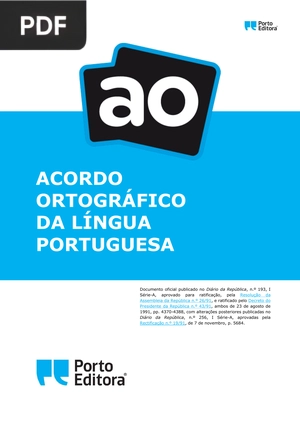 Acordo Ortográfico da Língua Portuguesa (Portugués)