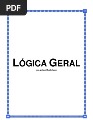 Lógica Geral (Portugués)