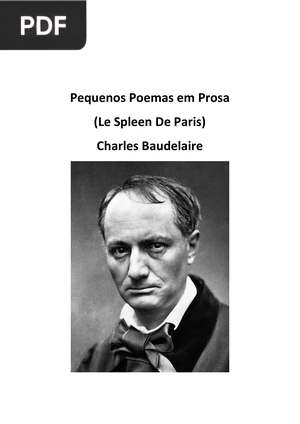 Pequenos Poemas em Prosa (Portugués)