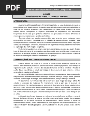 Biologia do Desenvolvimento Animal Comparado. Princípios de biologia do desenvolvimento (Portugués)