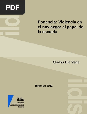 Ponencia: Violencia en el noviazgo: el papel de la escuela