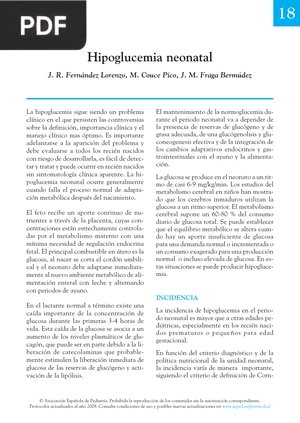 Hipoglucemia neonatal