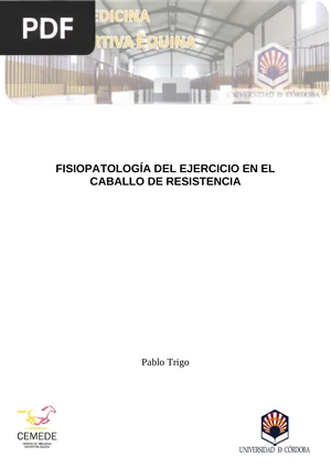 Fisiopatología del ejercicio en el caballo de resistencia