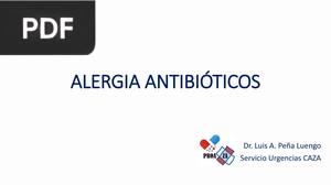 Alergia Antibióticos (Presentación)