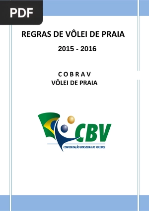 Regras de vôlei de praia (Portugués)