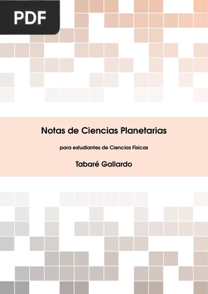 Notas de Ciencias Planetarias