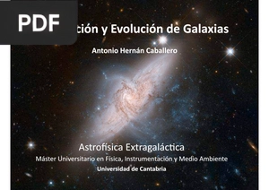 Formacion y evolucion de las galaxias (Presentación)