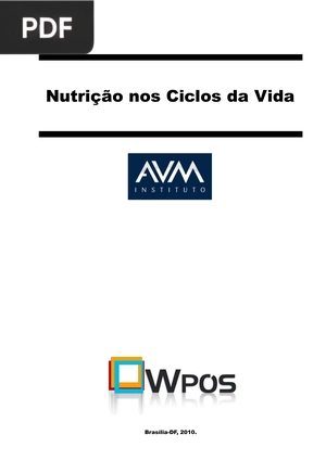 Nutrição nos Ciclos da Vida