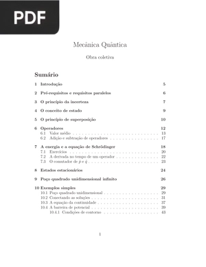 Mecânica Quântica