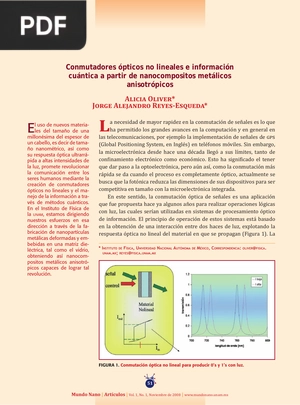 Conmutadores ópticos no lineales e información