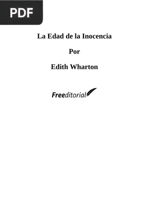 La edad de la inocencia