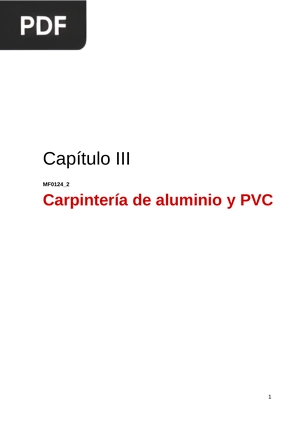 Carpintería de aluminio y PVC