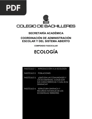 Ecología