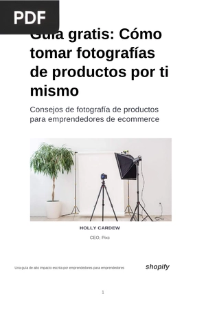 Cómo tomar fotografías de productos por ti mismo