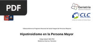 Hipotiroidismo en la Persona Mayor (Presentacion)