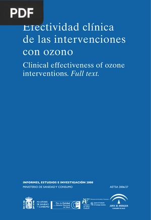 Efectividad clínica de las intervenciones con ozono