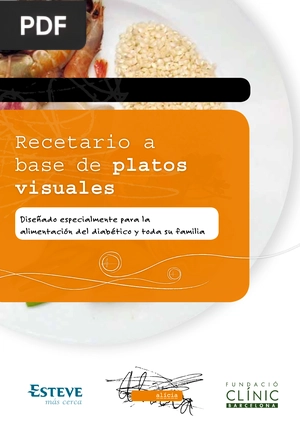 Recetario a base de platos visuales