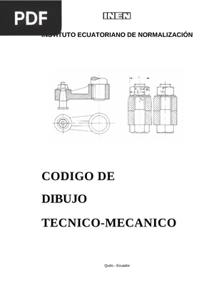 Codigo de dibujo tecnico-mecanico