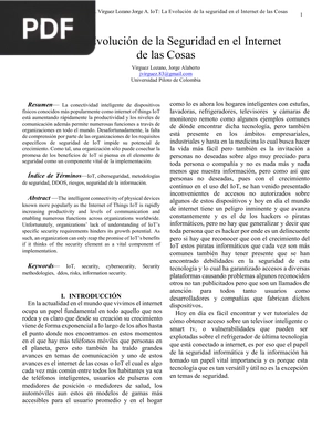 IoT: La Evolución de la Seguridad en el Internet de las Cosas