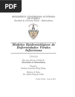 Modelos Epidemiologicos de Enfermedades Virales Infecciosas