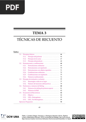 Técnicas de recuento