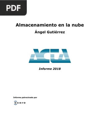 Almacenamiento en la nube