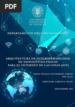 Arquitectura de interoperabilidad de dispositivos físicos para el internet de las cosas (iot)