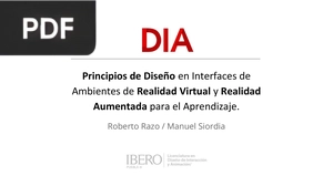 Principios de Diseño en Interfaces de Ambientes de Realidad Virtual y Realidad Aumentada para el Aprendizaje (Presentación)