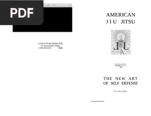 American Jiu-Jitsu. The new art of self defense