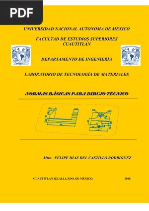 Normas básicas para dibujo técnico