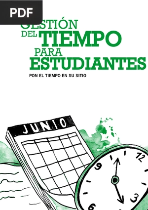 Gestión tiempo para estudiantes